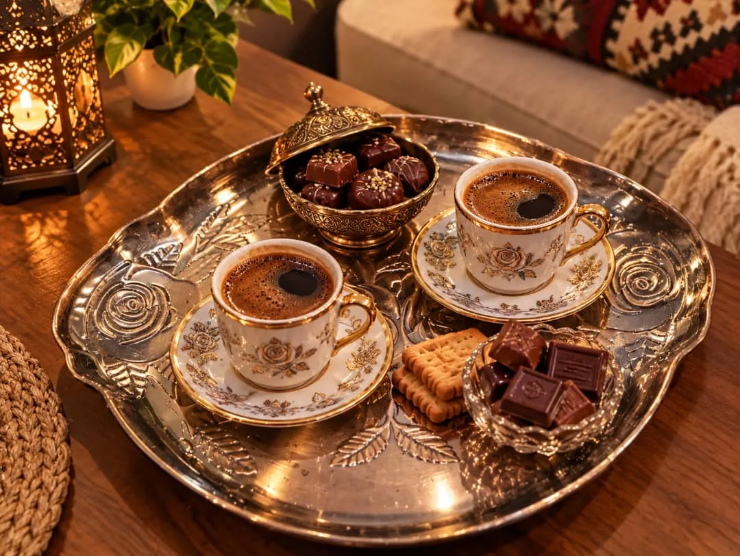 صينية برونزية شبيه الانتيكا